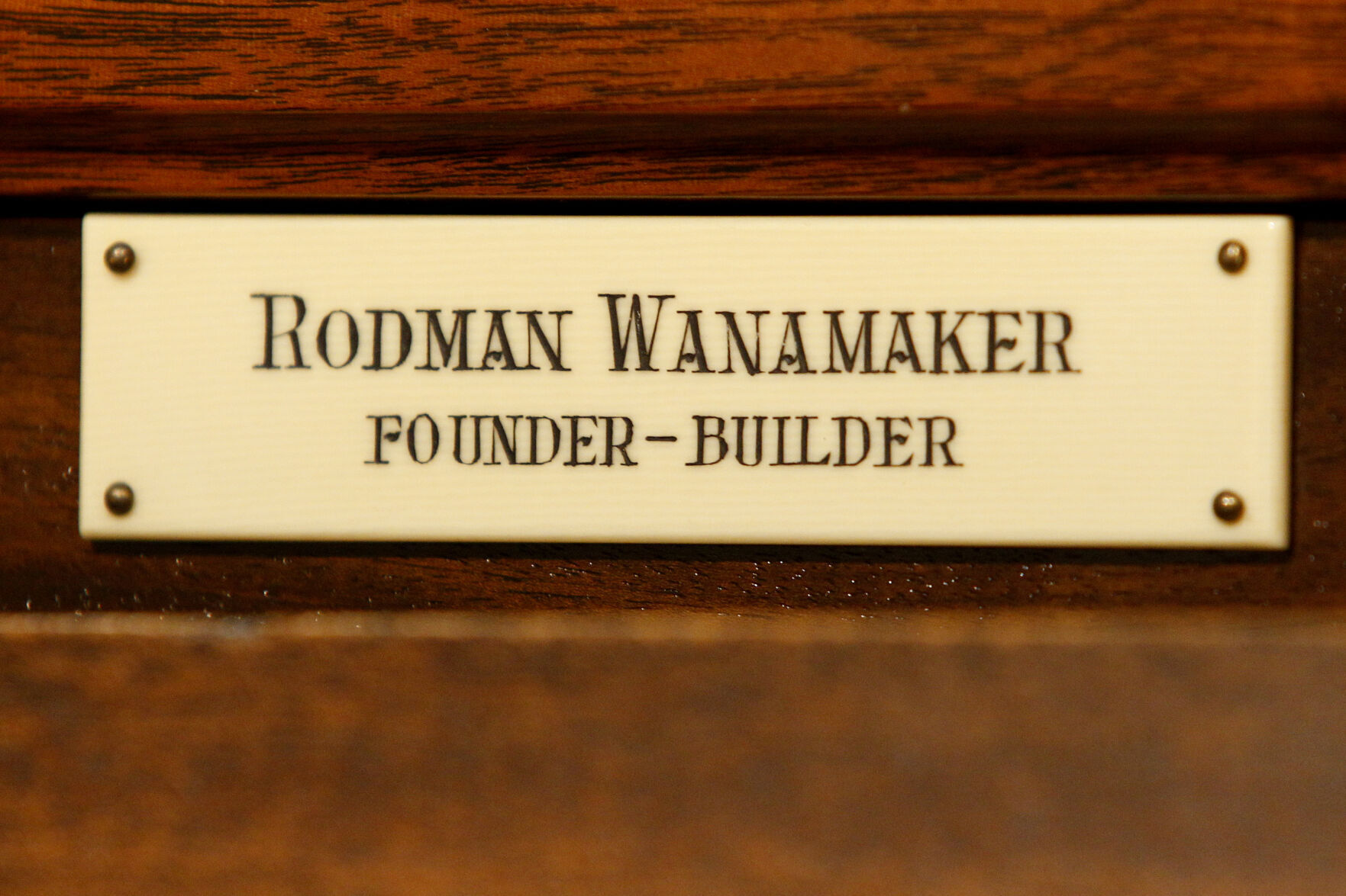 1916: Rodman Wanamaker